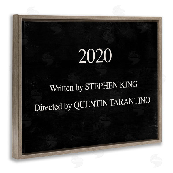 Stupell Industries Stupell Studio | 2020 By King And Taratino Phrase Movie Humor Pun