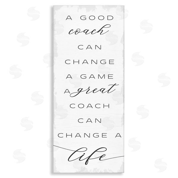 stupell industries Stupell Studio | A Great Coach Change's Life Sentiments Sports Appreciation