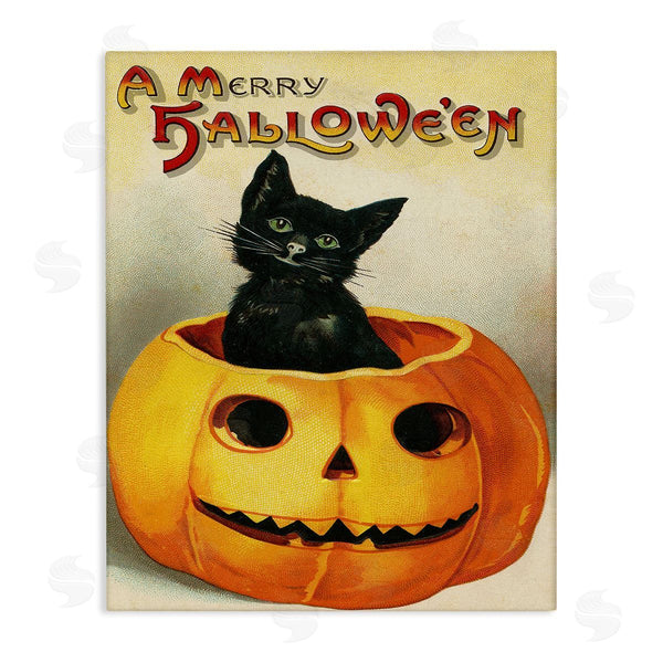 stupell industries Stupell Studio | A Merry Halloween Vintage Seasonal Wall Art