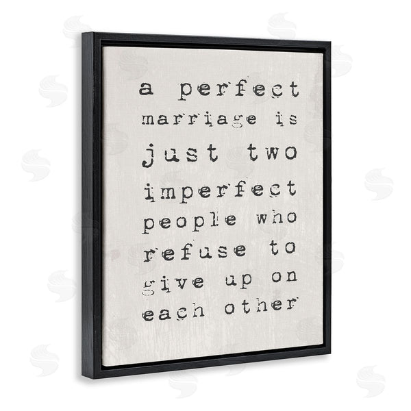 Stupell Industries Stupell Studio | A Perfect Marriage Inspirational