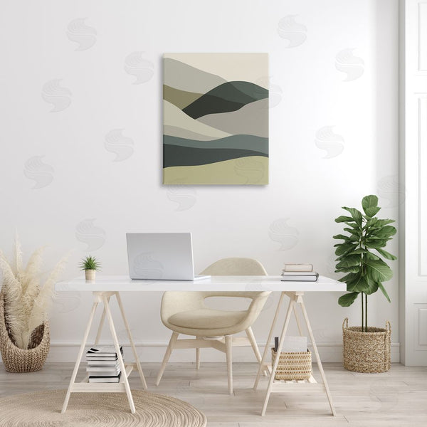 Stupell Industries Stupell Studio | Abstract Alternating Hills Wall Art