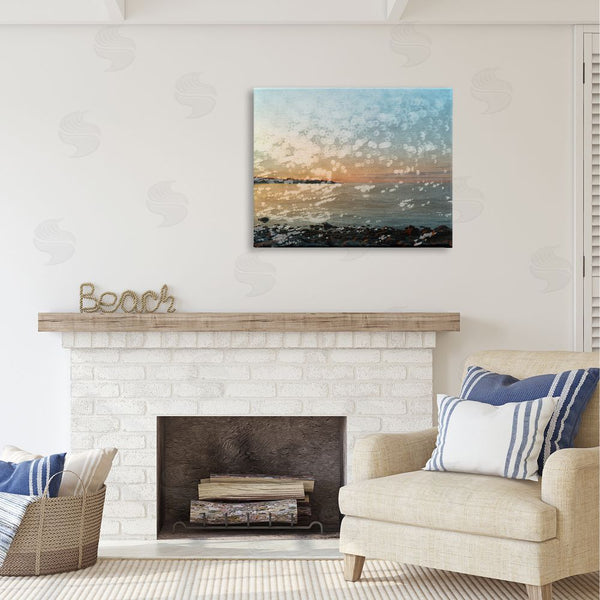 Stupell Industries Stupell Studio | Abstract Beach Splash Wall Art