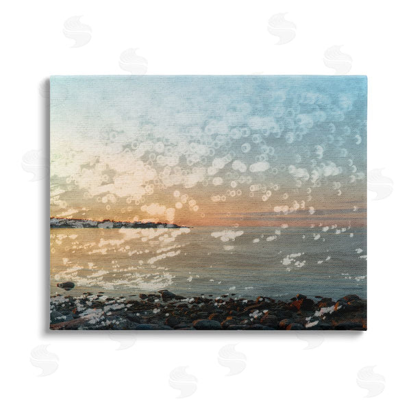 stupell industries Stupell Studio | Abstract Beach Splash Wall Art