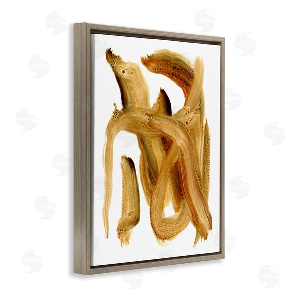 Stupell Industries Stupell Studio | Abstract Brush Stroke Brown