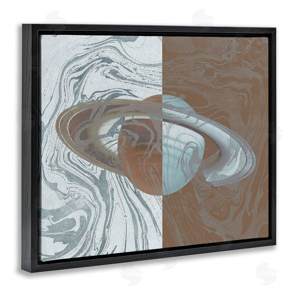 Stupell Industries Stupell Studio | Abstract Marbled Planet Wall Art