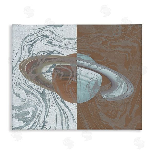 stupell industries Stupell Studio | Abstract Marbled Planet Wall Art