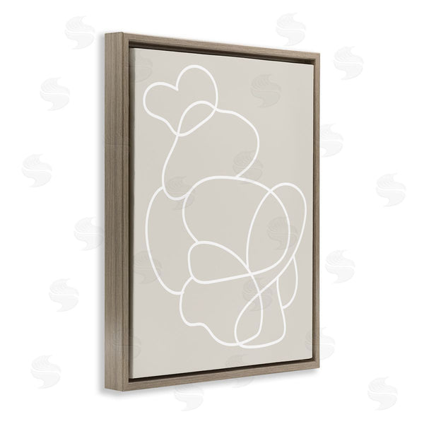 Stupell Industries Stupell Studio | Abstract Outline Composition Wall Art