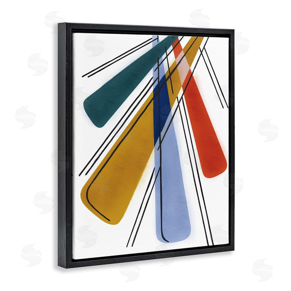 Stupell Industries Stupell Studio | Abstract Primary Color Rays