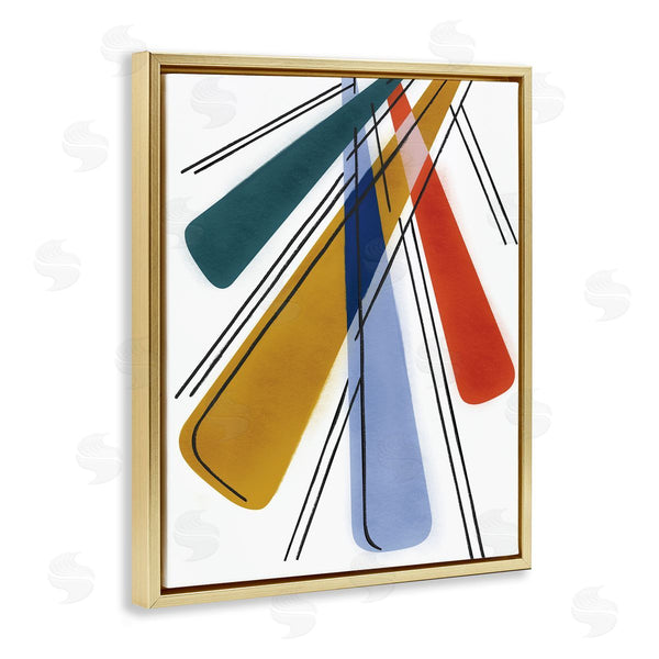 Stupell Industries Stupell Studio | Abstract Primary Color Rays