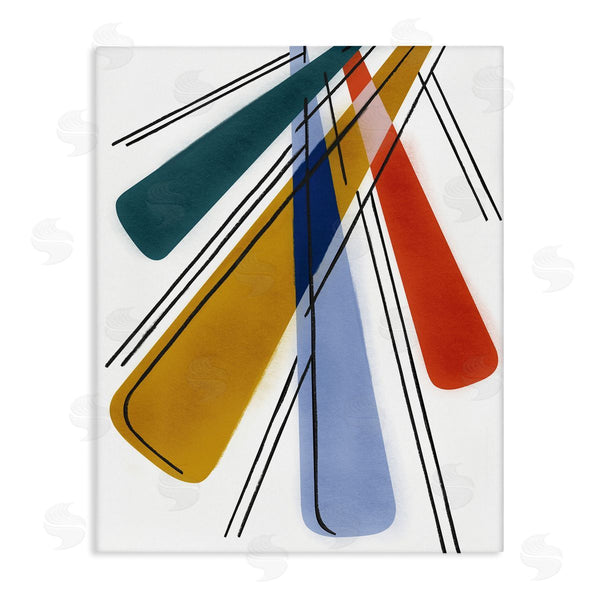 stupell industries Stupell Studio | Abstract Primary Color Rays