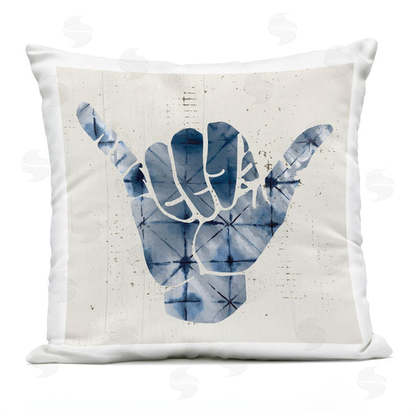 Stupell Industries Stupell Studio | Abstract Shaka Sign Printed Throw Pillow