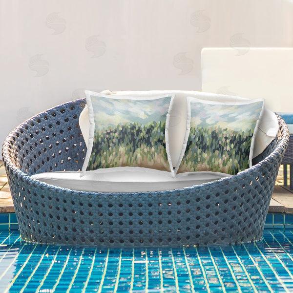 Stupell Industries Stupell Studio | Abstract Tall Wheat Grass Field Printed Throw Pillow Set