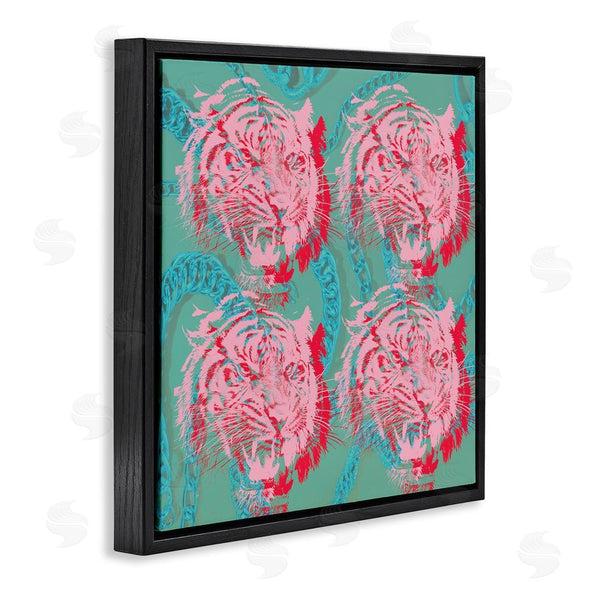 Stupell Industries Stupell Studio | Abstract Tigers Pattern Wall Art