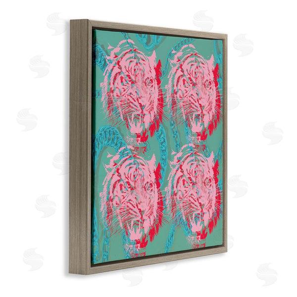 Stupell Industries Stupell Studio | Abstract Tigers Pattern Wall Art