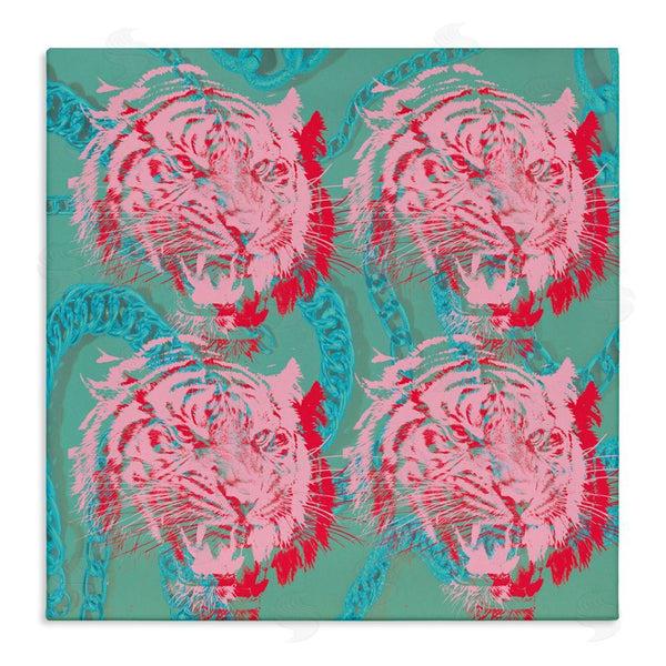 stupell industries Stupell Studio | Abstract Tigers Pattern Wall Art
