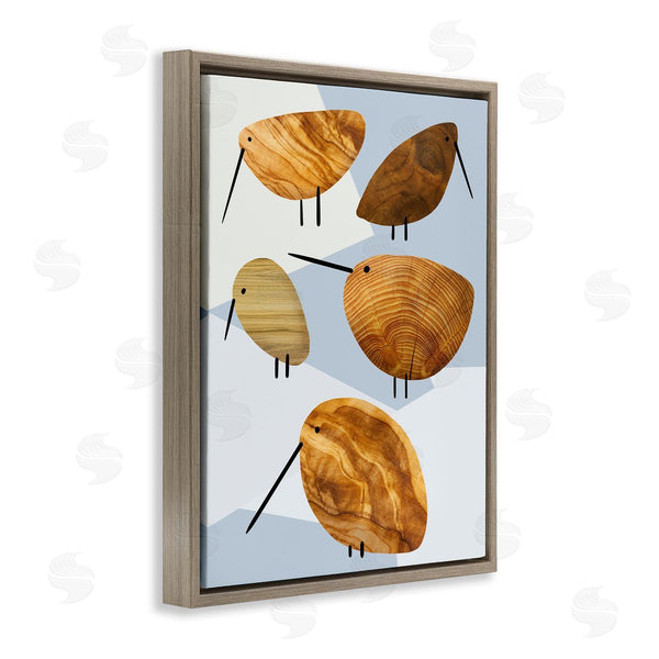 Stupell Industries Stupell Studio | Abstract Tree Pattern Birds Geometric Shapes