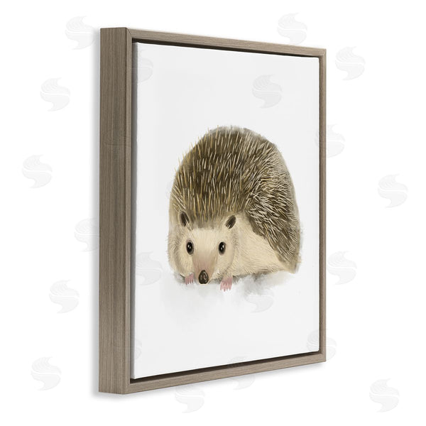 Stupell Industries Stupell Studio | Adorable Hedgehog Illustration Nursery Woodland Animal