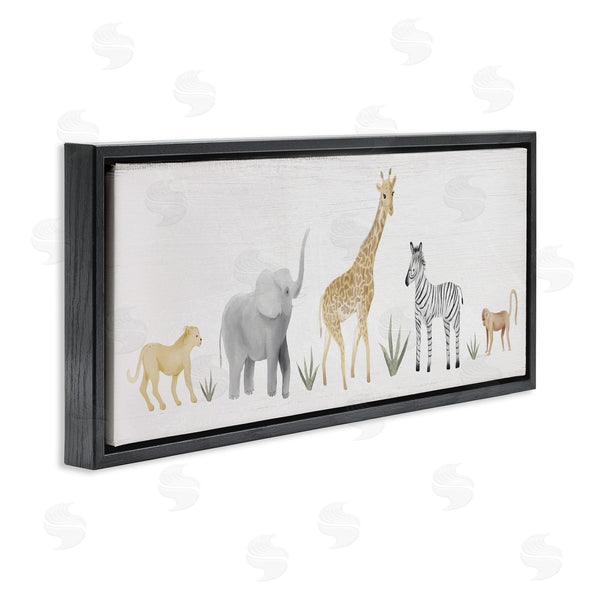 Stupell Industries Stupell Studio | Adorable Jungle Animals Wildlife Wall Art