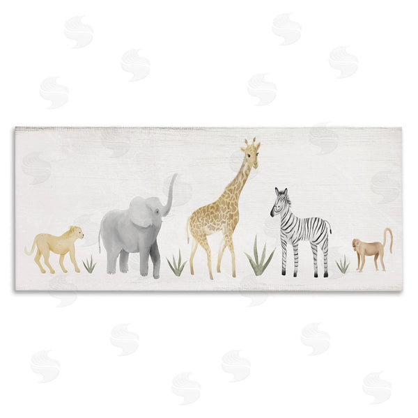 stupell industries Stupell Studio | Adorable Jungle Animals Wildlife Wall Art