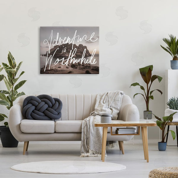 Stupell Industries Stupell Studio | Adventure Is Worthwhile Nature Wall Art