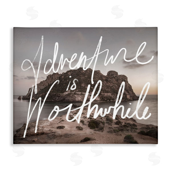 stupell industries Stupell Studio | Adventure is Worthwhile Nature Wall Art