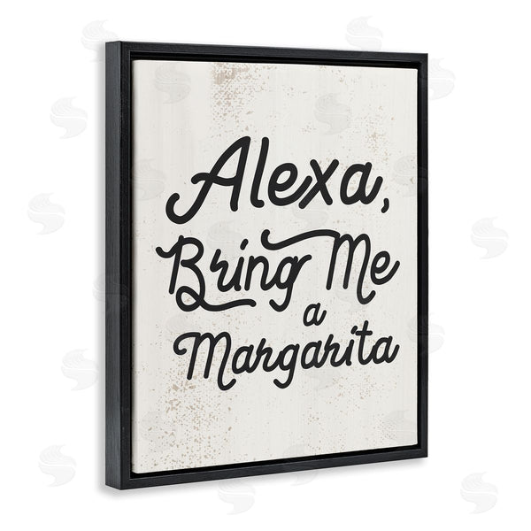 Stupell Industries Stupell Studio | Alexa Bring Me Margarita Kitchen Sign