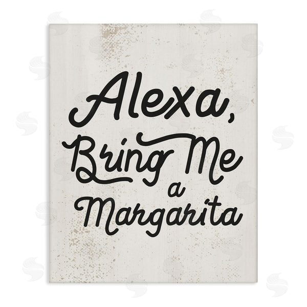 stupell industries Stupell Studio | Alexa Bring Me Margarita Kitchen Sign