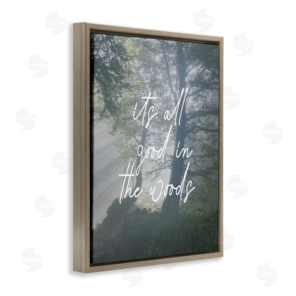 Stupell Industries Stupell Studio | All Good In Woods Wall Art