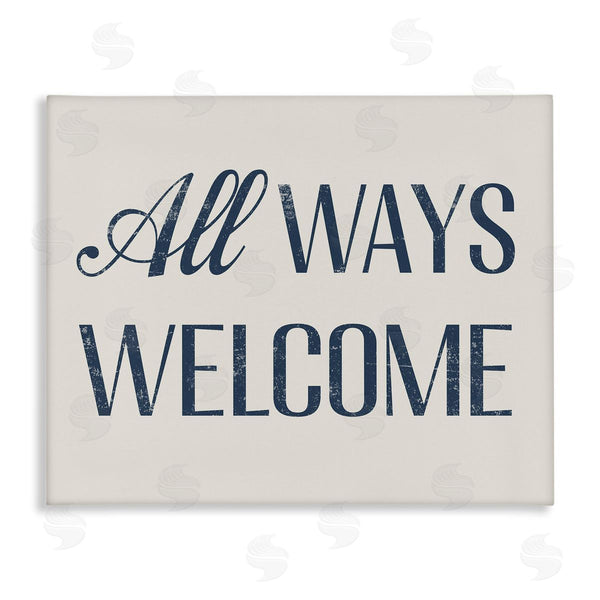 stupell industries Stupell Studio | All Ways Welcome Phrase Wall Art