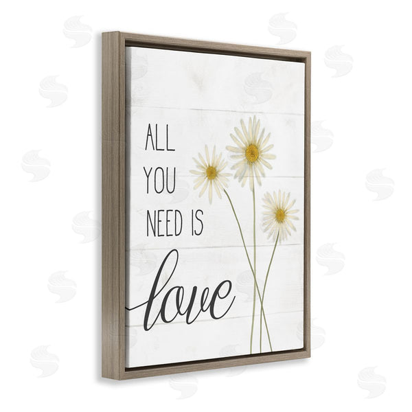 Stupell Industries Stupell Studio | All You Need Is Love Daisy