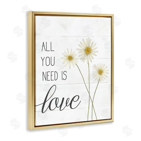 Stupell Industries Stupell Studio | All You Need Is Love Daisy