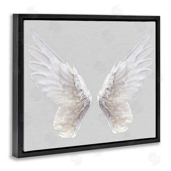Stupell Industries Stupell Studio | Angel Wings On Grey
