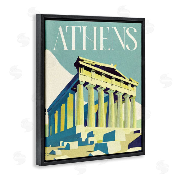 Stupell Industries Stupell Studio | Athens City Landmark Wall Art