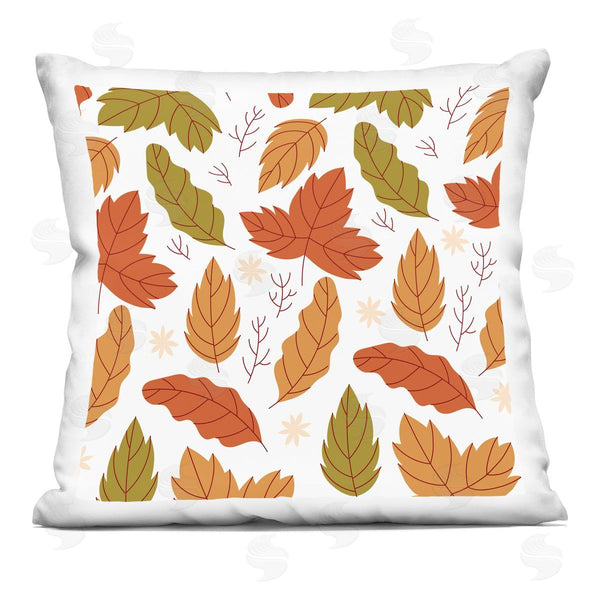stupell industries Stupell Studio | Autumn Foliage Leaves Nature Botanical Pattern Printed Throw Pillow