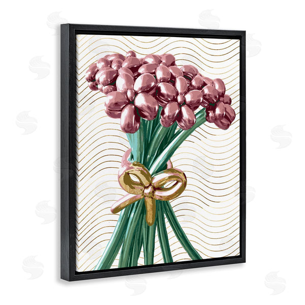 Stupell Industries Stupell Studio | Balloon Bouquet On Stripes Wall Art