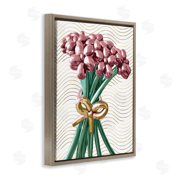 Stupell Industries Stupell Studio | Balloon Bouquet On Stripes Wall Art