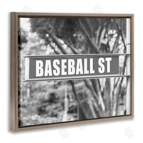 Stupell Industries Stupell Studio | Baseball Street Sign Wall Art