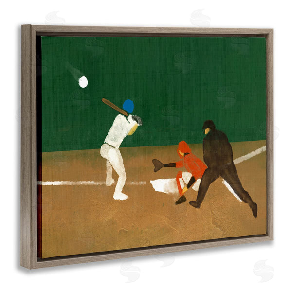 Stupell Industries Stupell Studio | Batting Baseball Players Wall Art
