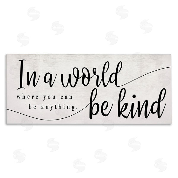 stupell industries Stupell Studio | Be Anything Be Kind Phrase Whimsical Country Typography