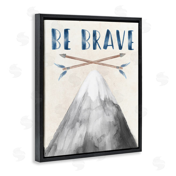 Stupell Industries Stupell Studio | Be Brave Mountain & Arrows