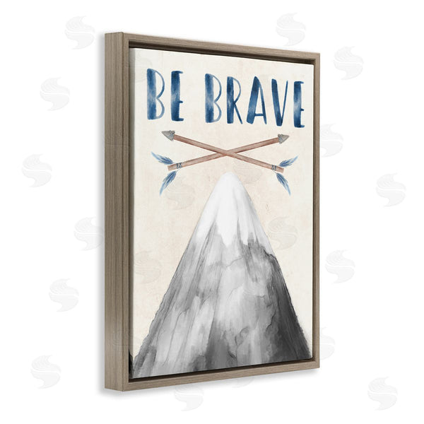 Stupell Industries Stupell Studio | Be Brave Mountain & Arrows