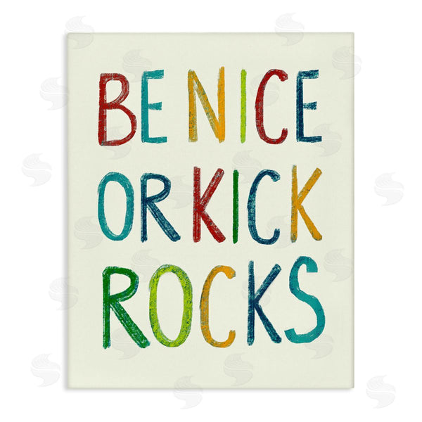 stupell industries Stupell Studio | Be Nice Minimal Phrase Wall Art
