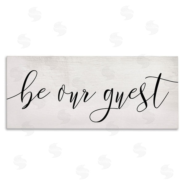 stupell industries Stupell Studio | Be Our Guest Script