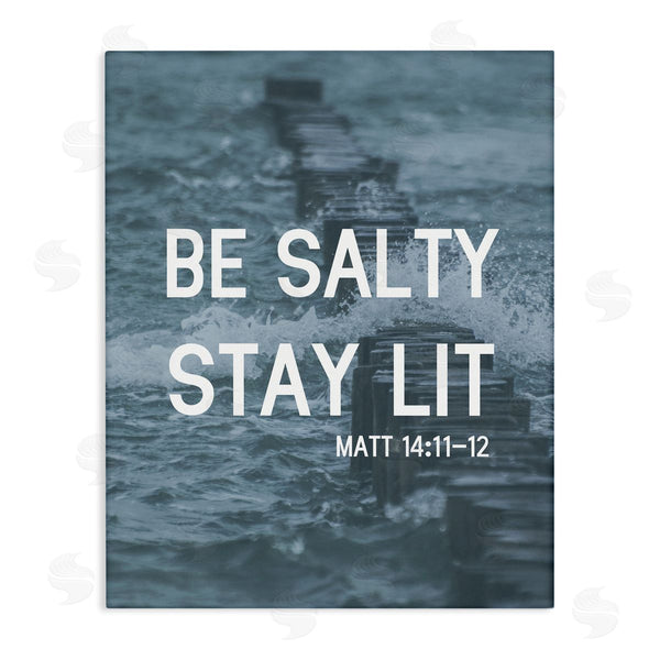 stupell industries Stupell Studio | Be Salty Stay Lit
