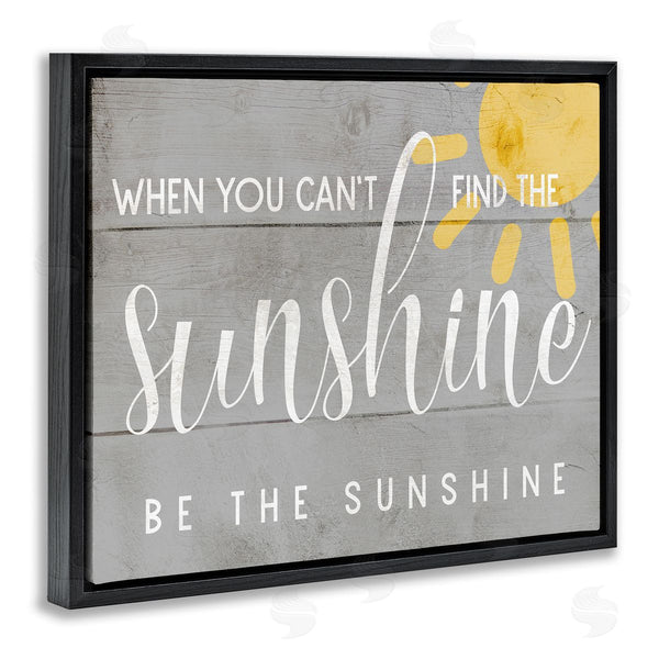 Stupell Industries Stupell Studio | Be The Sunshine Positivity Wall Art