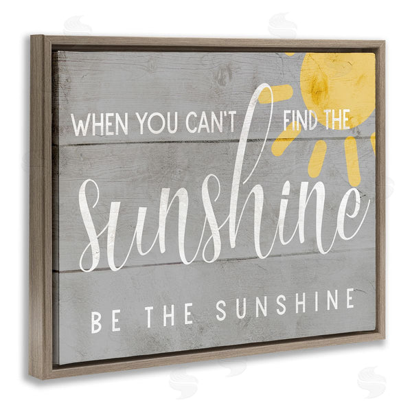 Stupell Industries Stupell Studio | Be The Sunshine Positivity Wall Art