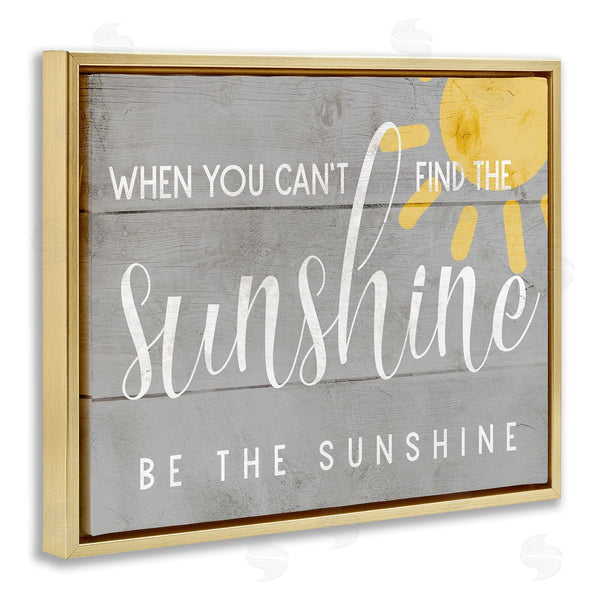 Stupell Industries Stupell Studio | Be The Sunshine Positivity Wall Art