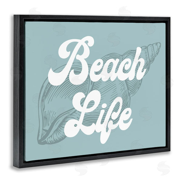 Stupell Industries Stupell Studio | Beach Life Retro Shell Wall Art