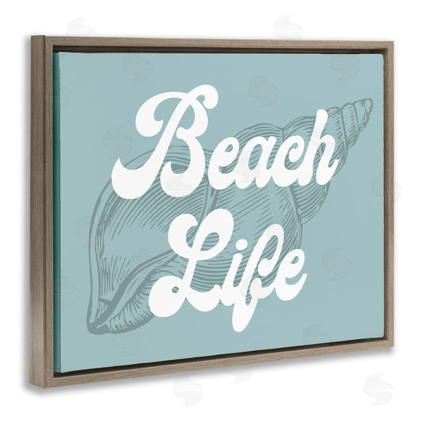 Stupell Industries Stupell Studio | Beach Life Retro Shell Wall Art