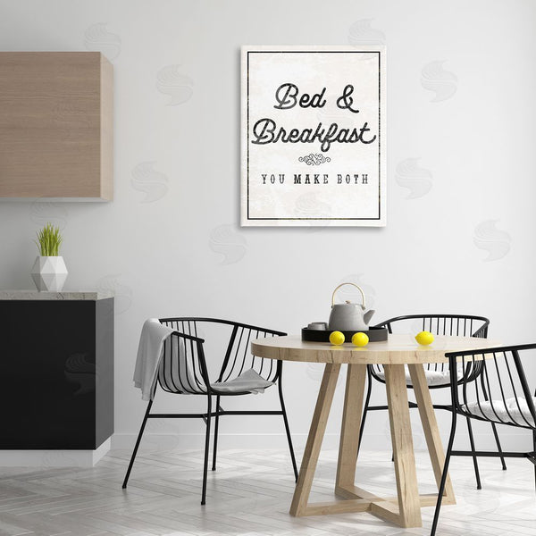 Stupell Industries Stupell Studio | Bed & Breakfast Humor Wall Art